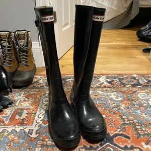 Hunter rain boots women’s size 9